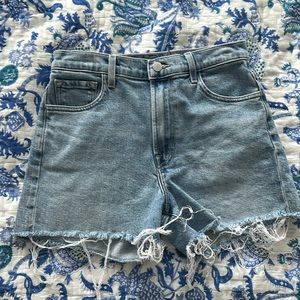 Size 26 jean shorts from Theory
